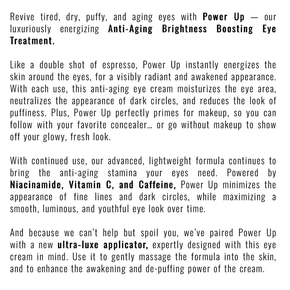 IL MAKIAGE Power Up eye cream - Picture 5 of 5
